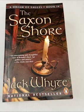 The Saxon Shore by Jack Whyte - softcover paperback Book